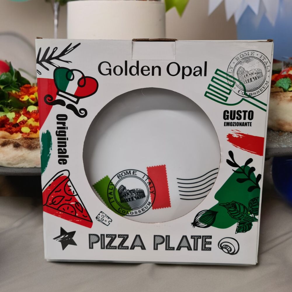 CANOPAL Pizza Plate, 33cm diameter– Durable & Easy to Clean - Suitable for Pizza Serve