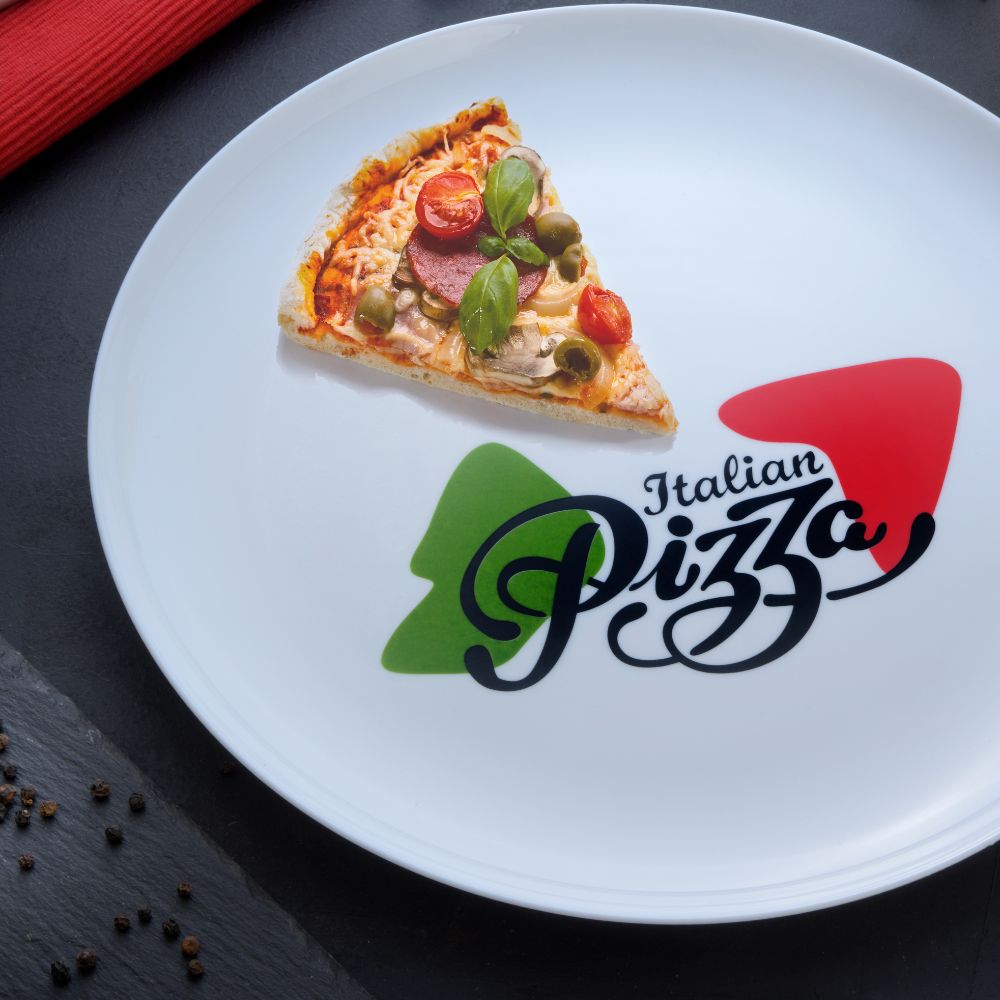 CANOPAL Pizza Plate, 33cm diameter– Durable & Easy to Clean - Suitable for Pizza Serve