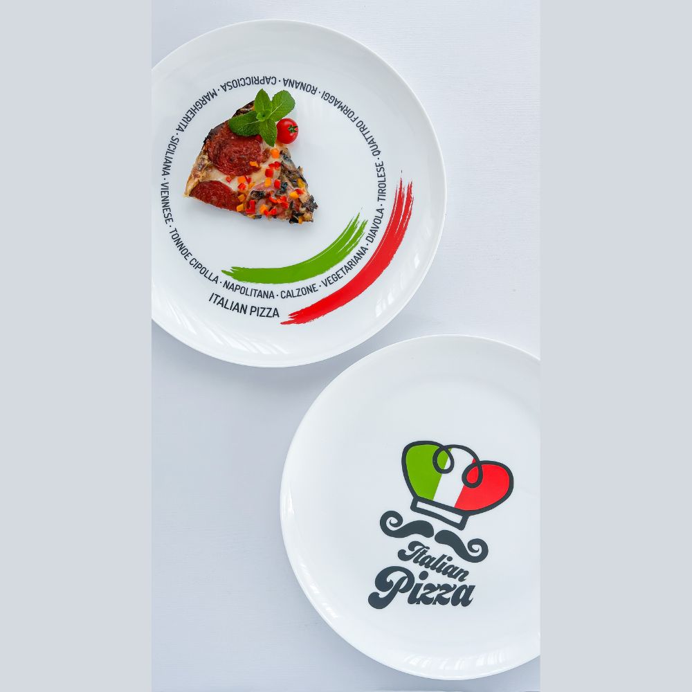 CANOPAL Pizza Plate, 33cm diameter– Durable & Easy to Clean - Suitable for Pizza Serve