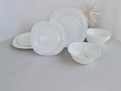 CARINE Dinnerware 12-Piece Set For 4 People - Canopal