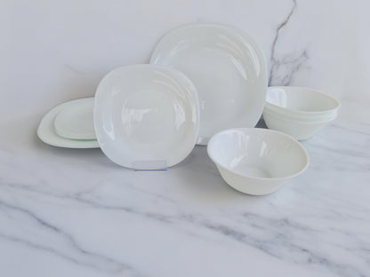 CARINE Dinnerware 12-Piece Set For 4 People - Canopal