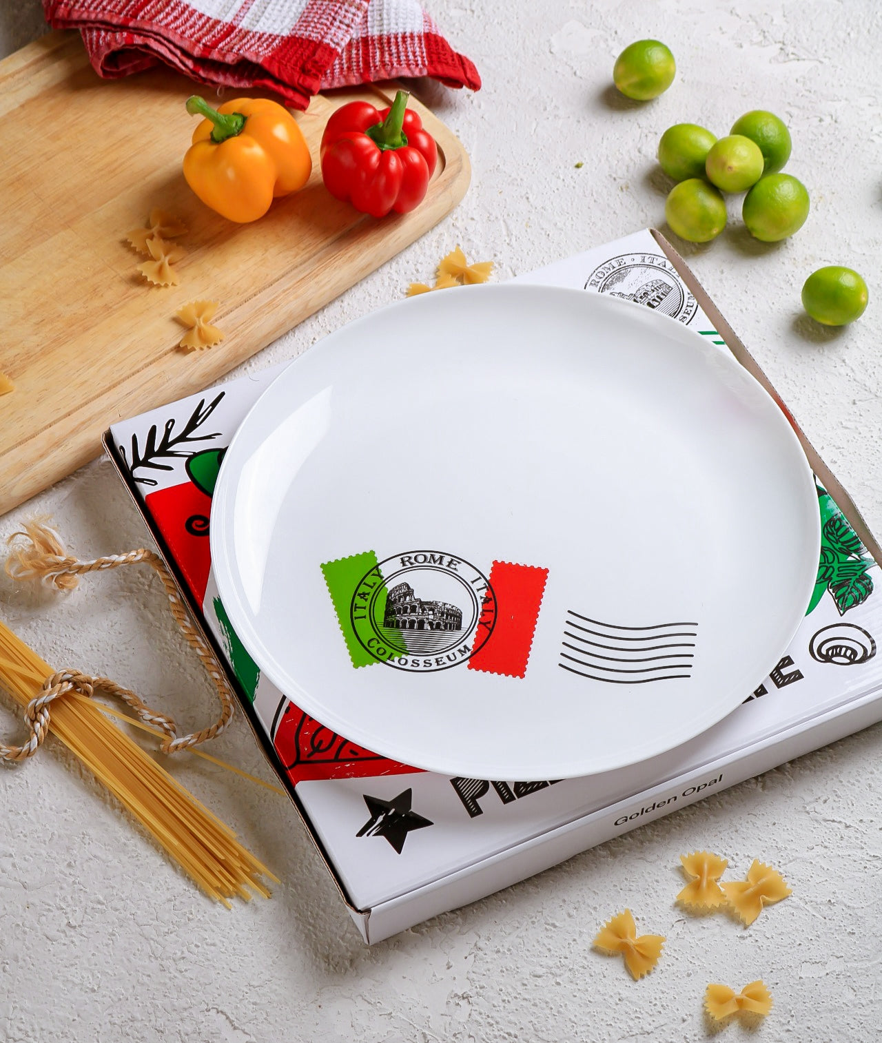 CANOPAL Pizza Plate, 33cm diameter– Durable & Easy to Clean - Suitable for Pizza Serve